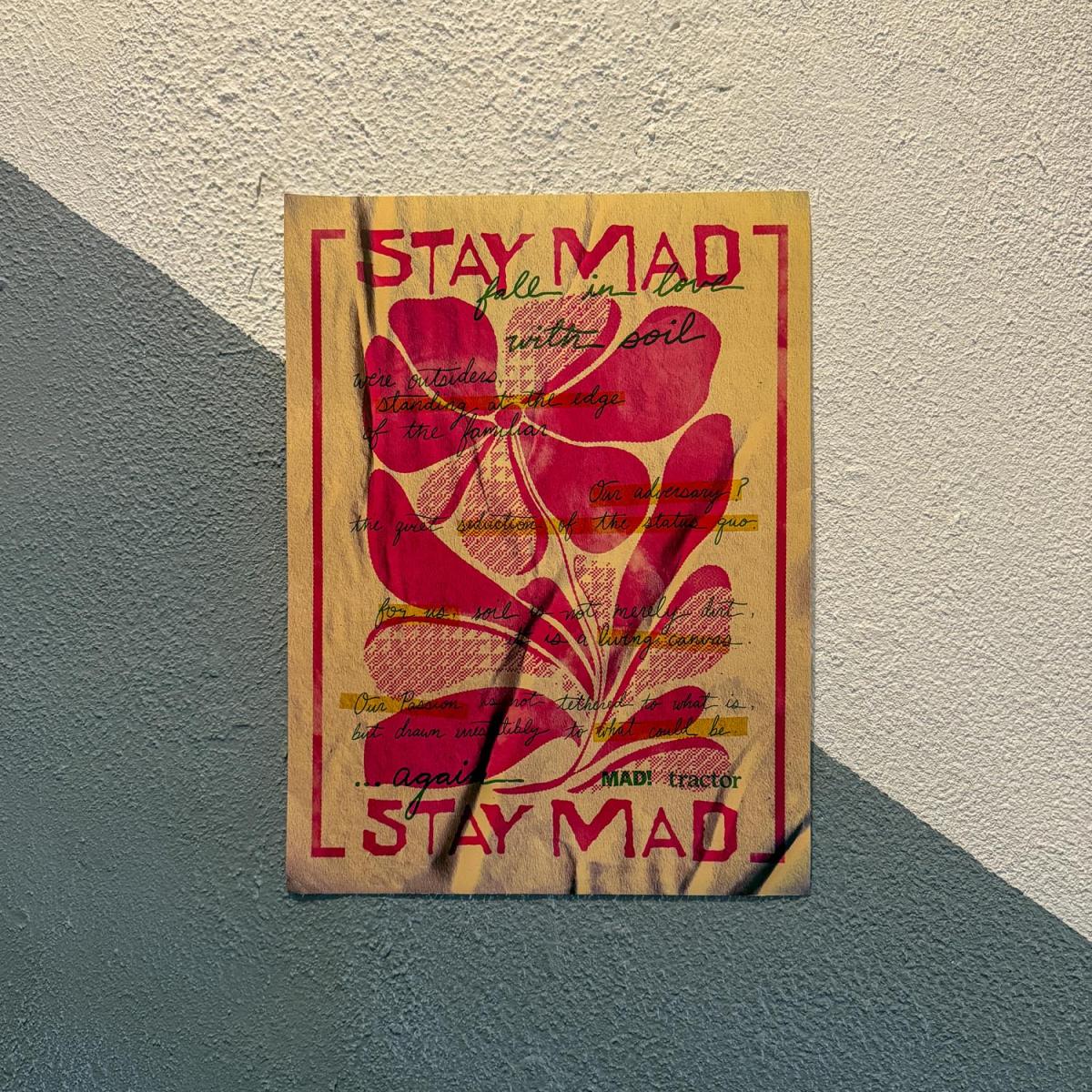 Stay Mad! Poster